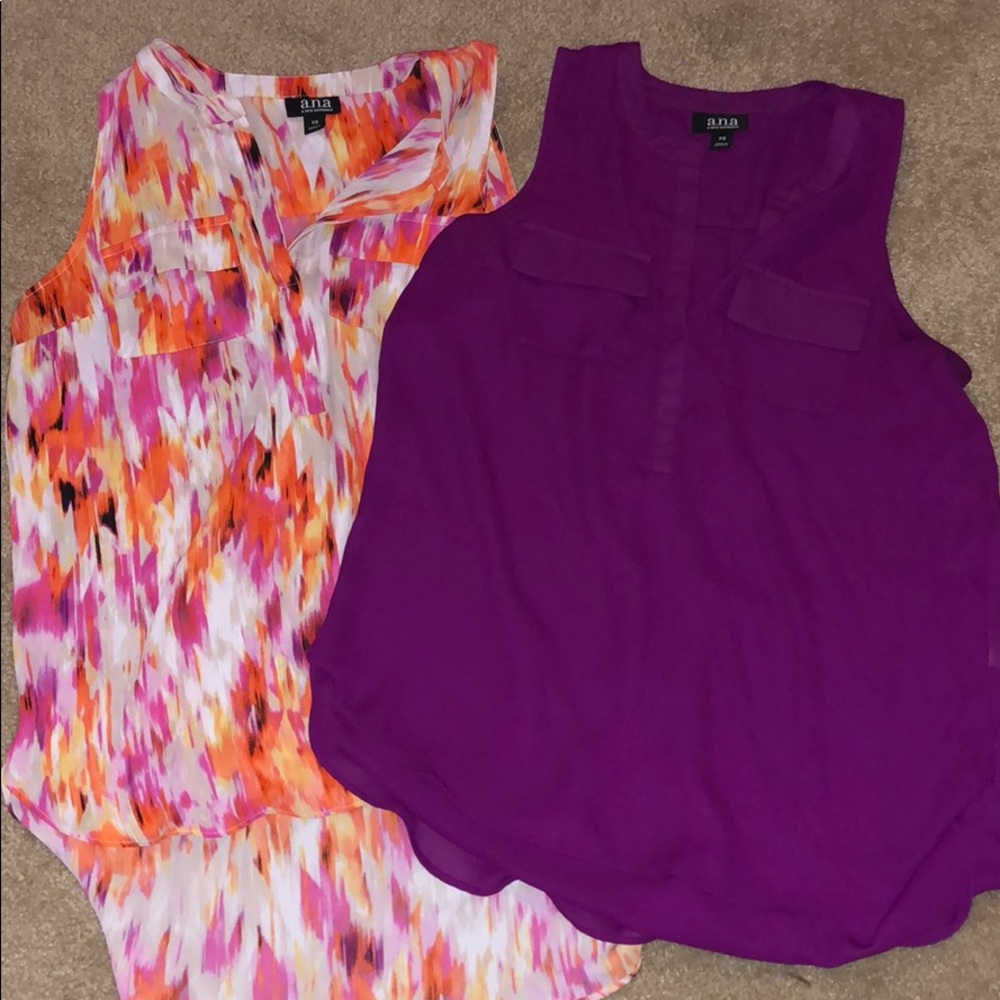 Ana top bundle both xs great condition